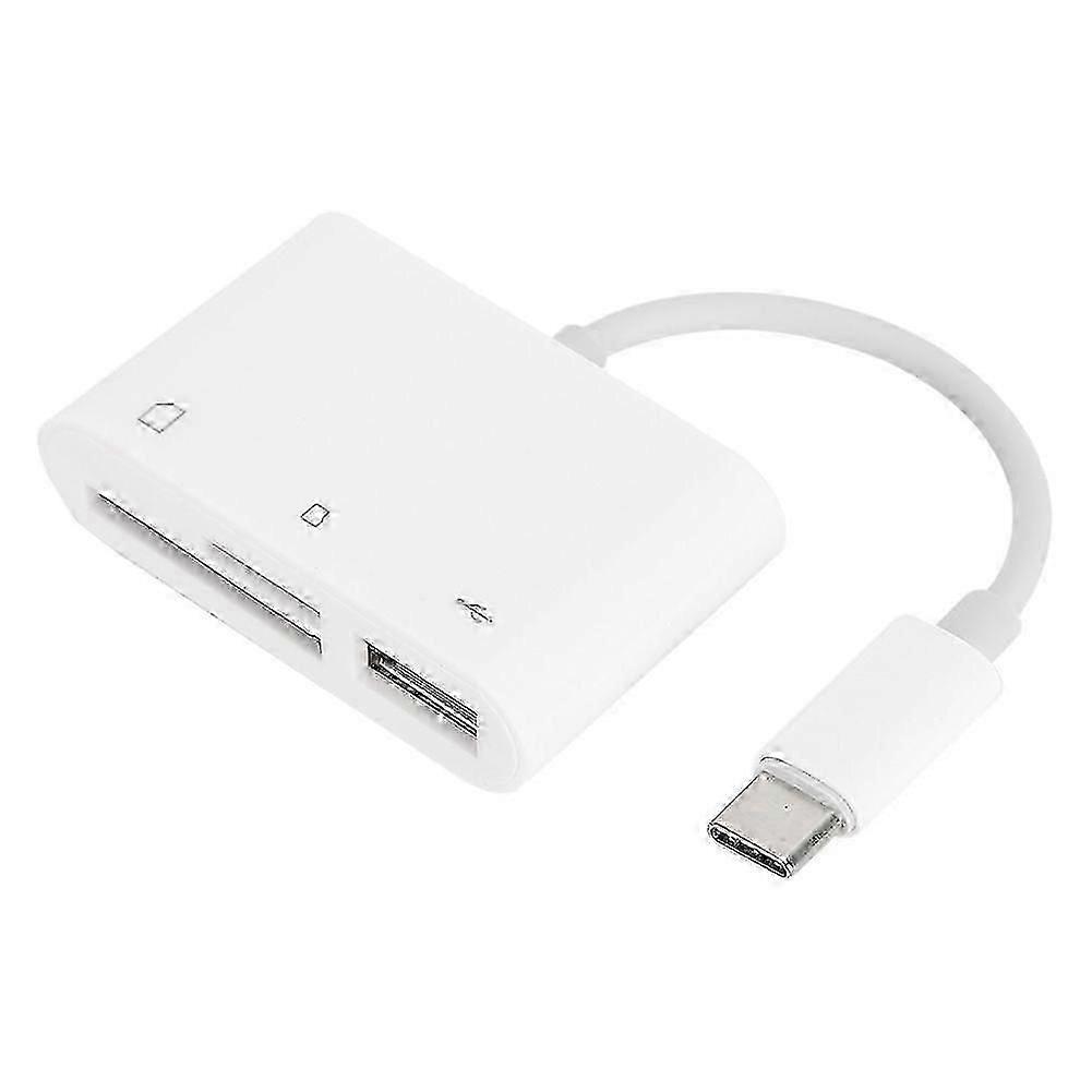 USBC to SD/TF Card Camera Reader Adapter Converter MultiFunction Memory Cable Writer