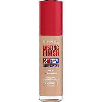 RIMMEL Liquid Foundation -meikkivoide 150 Rose Vanilla SPF20 Lasting Finish 30ml