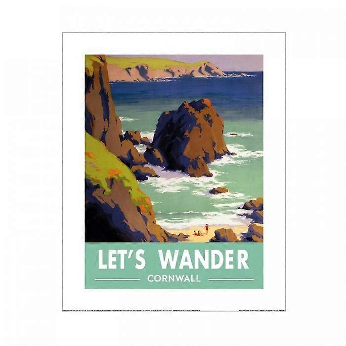 Railway Museum Let's Wander Cornwall Print