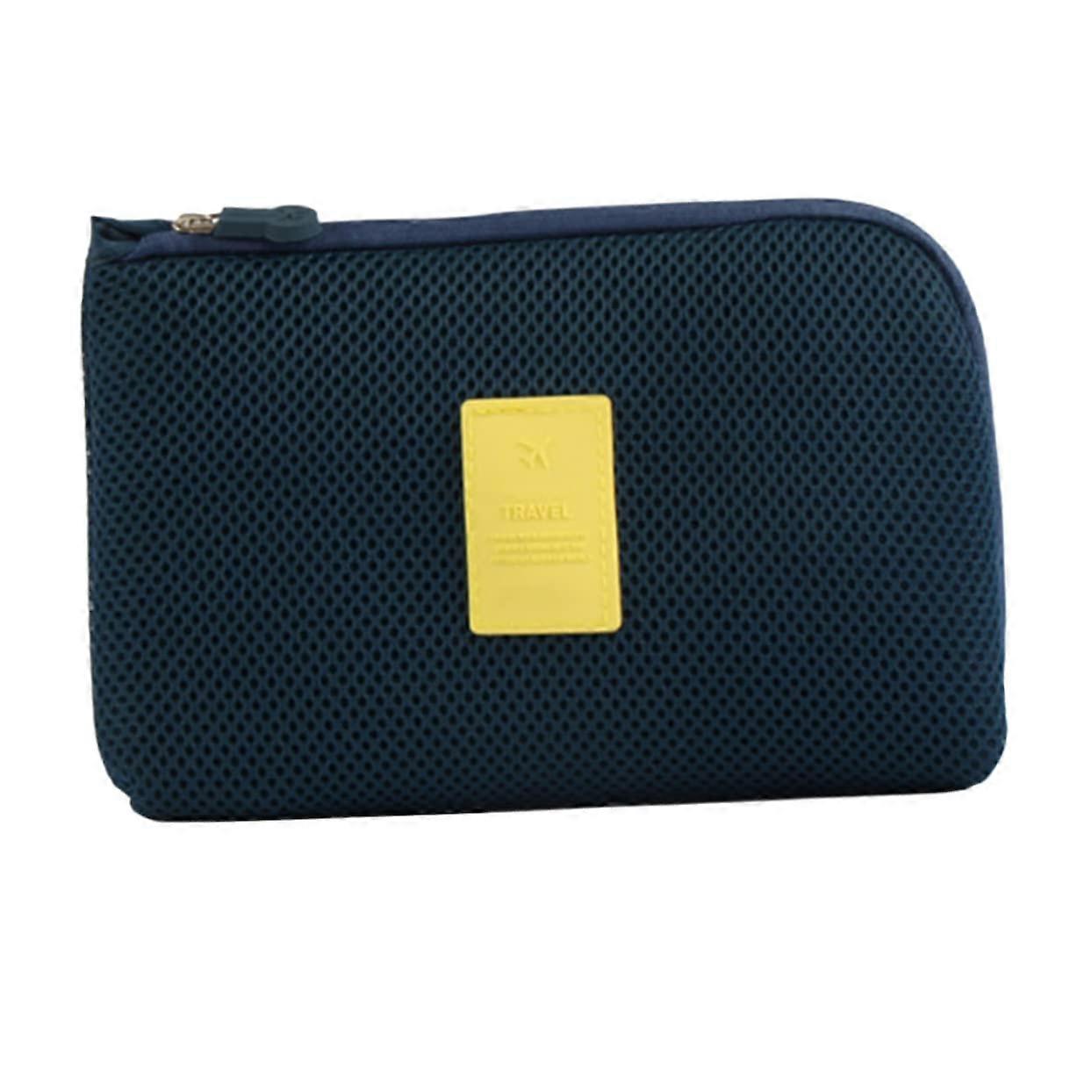 Electronics Organizer Waterproof Shockproof Travel Cable Storage Case with Secure Lock Closure