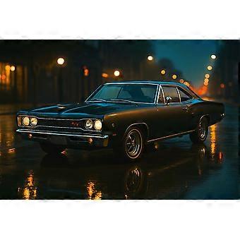 1968 Coronet RT (Street s Wet Ro ) Stress Reliever Jigsaw Puzzle V2010