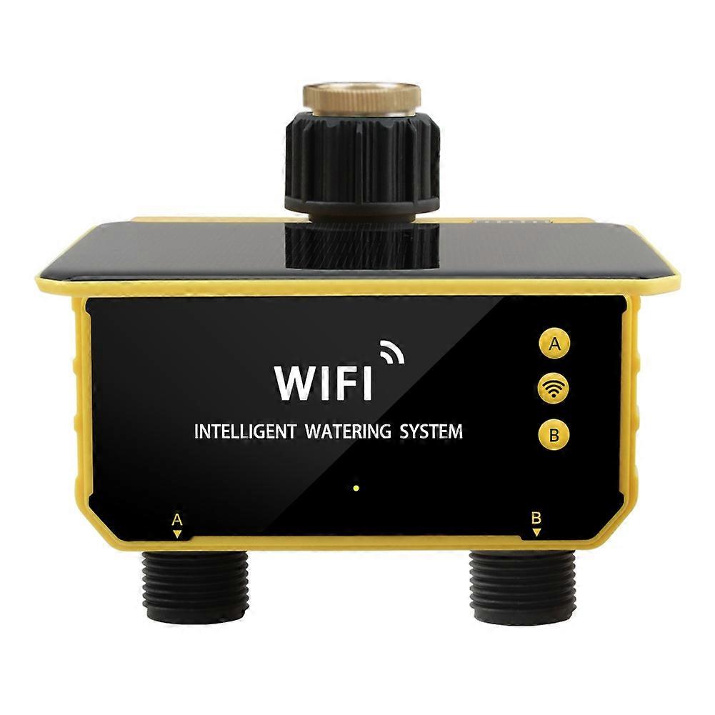Tuya Wifi Solar Irrigation Timer Smart Automatic Control Irrigation System Outdoor Water Timer Garde