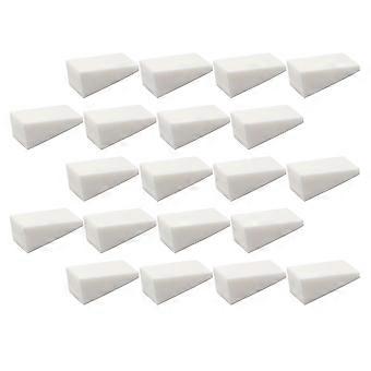 48Pcs Cosmetic Wedges Makeup Sponge Gradient Nail Art Manicure Sponge for Women