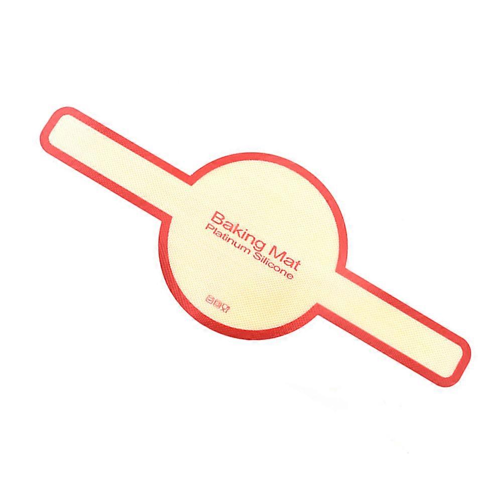 Baking Mat Red Silicone Bread Making Pad for Practical Non-Stick Baking 1Pcs