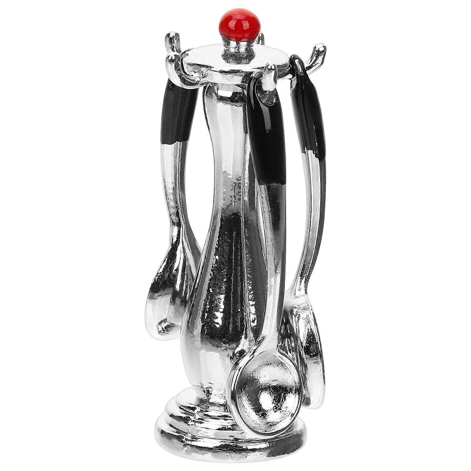 Miniature Kitchenware Model for Playing 1Set Silver Metal Mini Kitchen Accessories