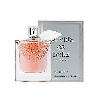 La Vide Es-Bella True Love Rosenblütenparfüm, langanhaltender Duft, Eau de Parfum, 75 ml^ rosa, 75 ml