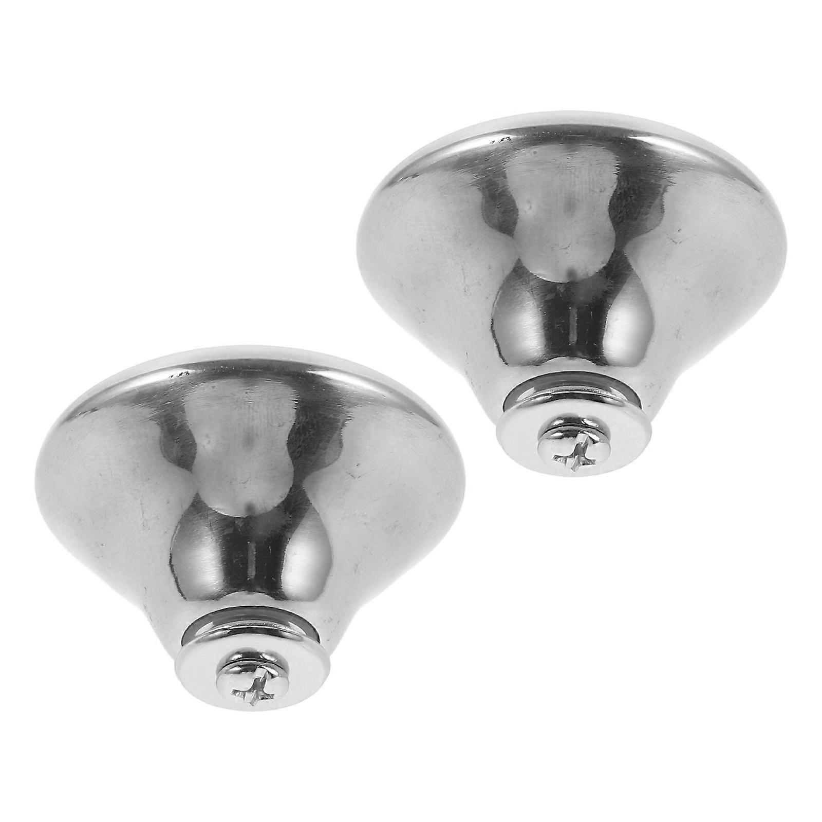 Silver Pot Lid Knob Universal Replacement Knob for Kitchen Cookware