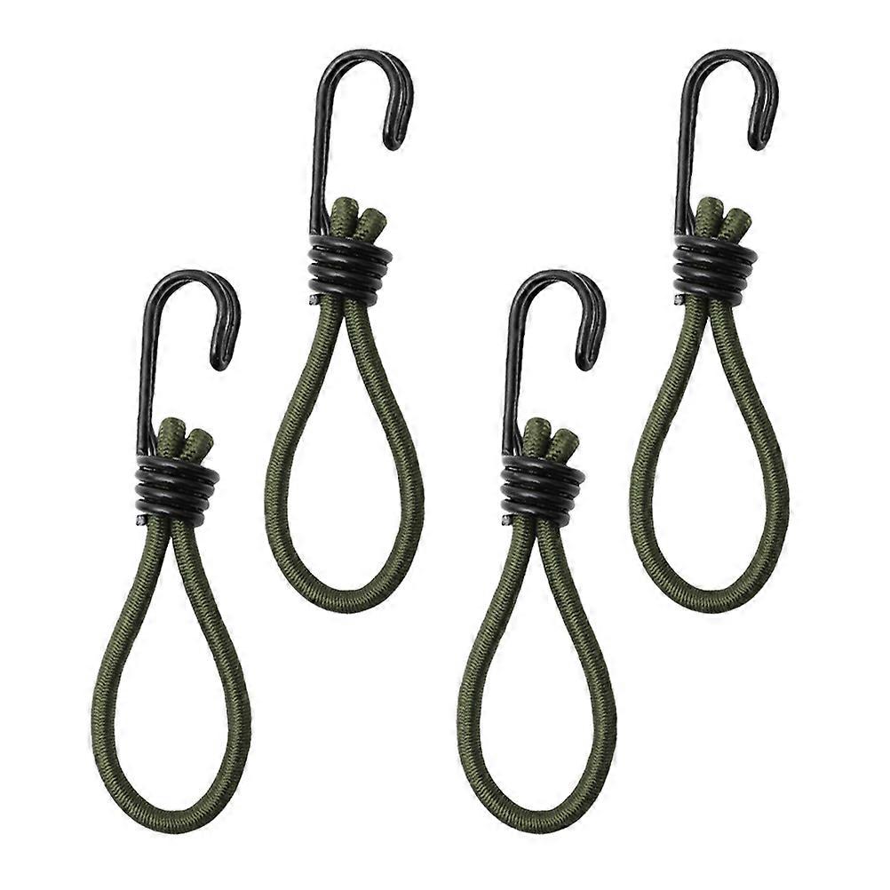 Camping Tent Fixing Buckle for Tent Fixing Use 8Pcs Multi-Function Elastic Rope Buckles