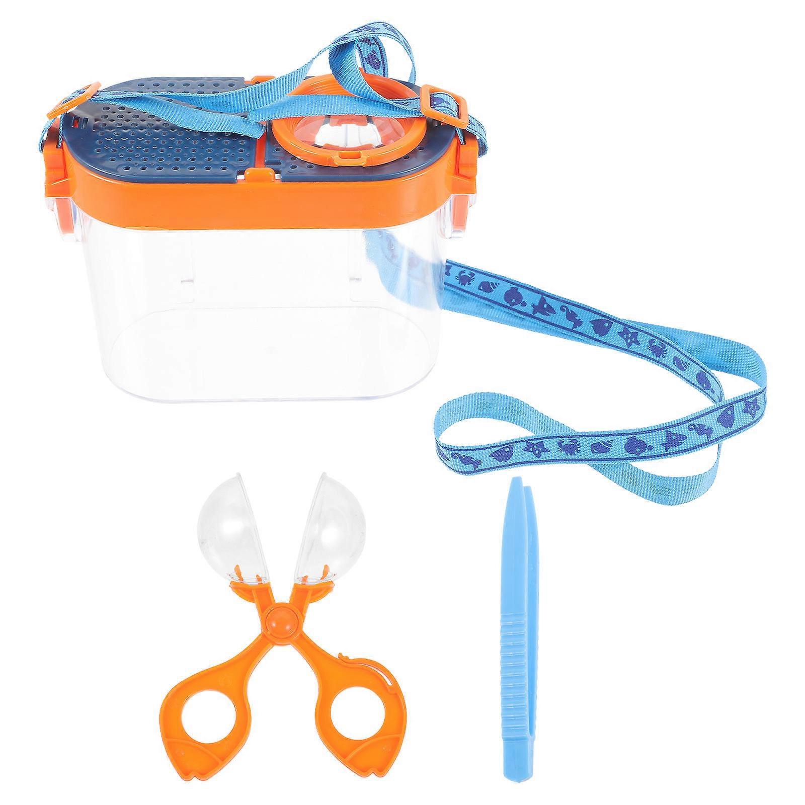 Bug Catcher Box Insect Viewer for Storage 1Set Portable Plastic Material