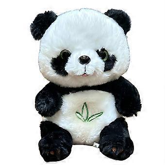 Peluche a forma di panda che respira, rilassante e coccoloso, con musica e luci per favorire il sonno - Bambola da abbracciare per confortare emotivamente neonati, bambini e come regalo di compleanno