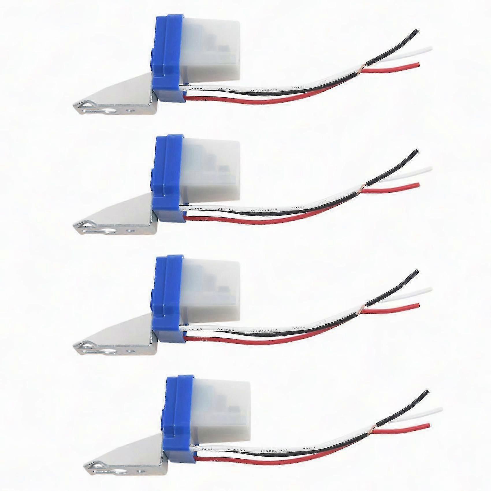 4x Ac Dc 12v 10a Interruptor automático do sensor de luz do interruptor de interruptor