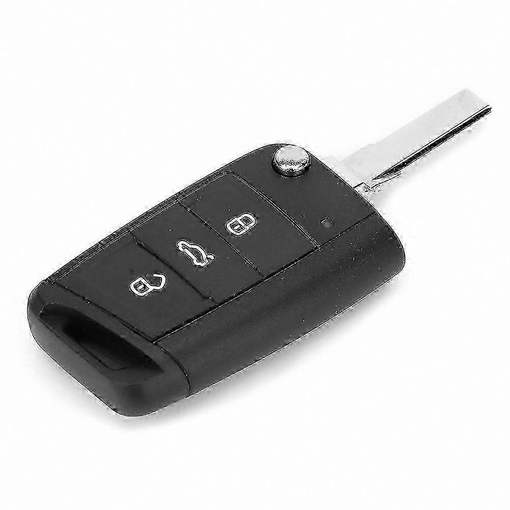 3-Button Smart Remote Key Shell Case Fob Compatible with MK7 3 QCK