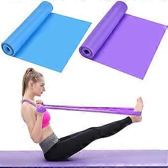 2Pcs 1.5 M Elastic Resistance Exercise Bands, Unisex Bands
