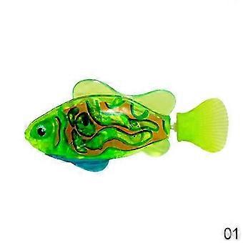 Kat Interactieve Elektrische Vis Speelgoed Water Kat Speelgoed voor Indoor Spelen Zwemmen Robot Vis Speelgoed voor Kat en Hond met LED Licht Huisdier Speelgoed