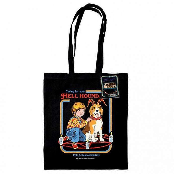 Steven Rhodes Hell Hound Tote Bag