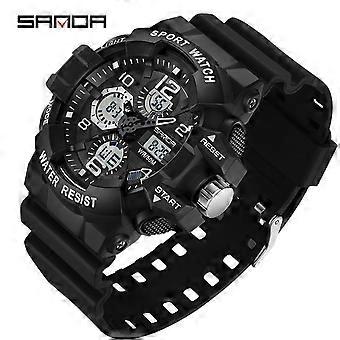 SANDA Marque G- Style Montre Militaire Adulte Choc Numérique Montres De Sport Pour Adulte Étanche Montre-Bracelet Électronique Adultes 2023 Relogios