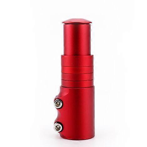 Mountain Bike Front Fork Steerer Tube Riser Extender Red Handlebar Riser Fork