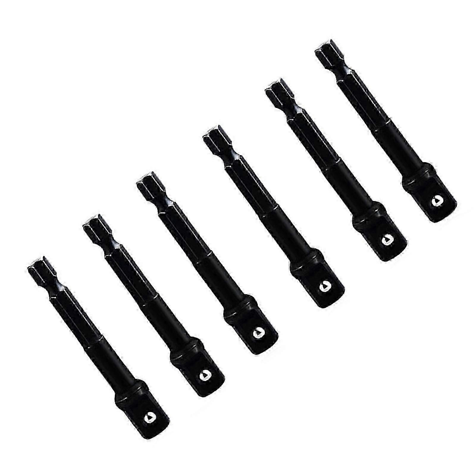 2026 Good!! Impact Adapter Square Socket Bit Adapter Hex Impact Socket for Drills Extension Socket Driver Bit Impact Socket Adapter Multicolor