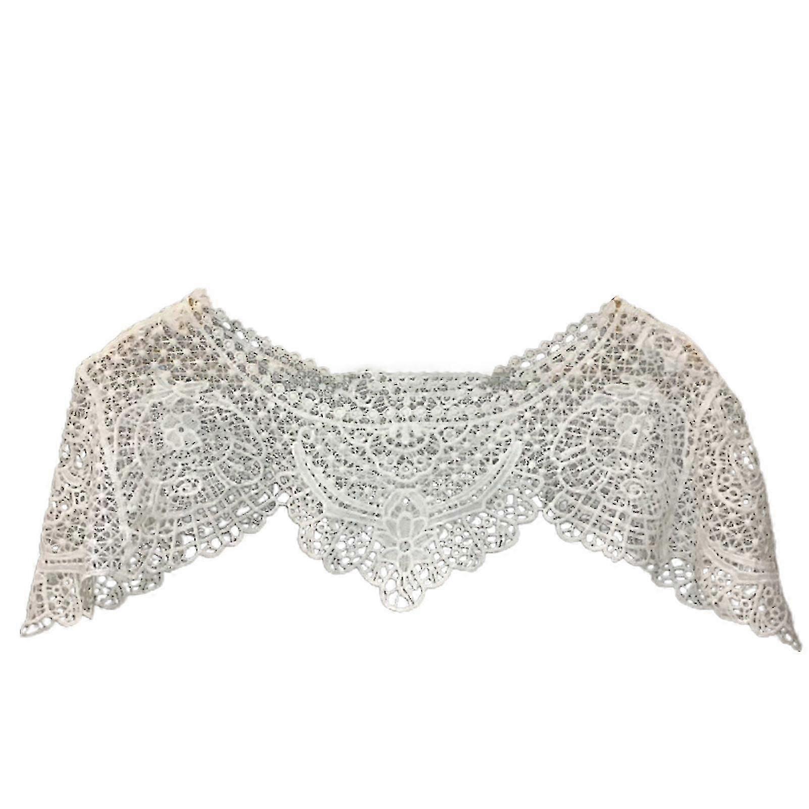 Shell Pattern Tassels Decor Pullover Shawl Wrap Summer Hollow Crochet Lace Evening