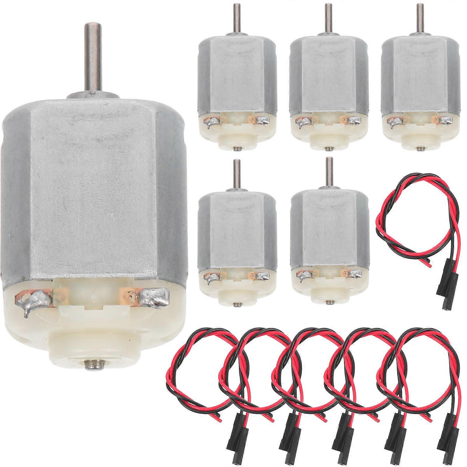 Direct Current Motor 1Set Micro Electric Motor for DIY Projects