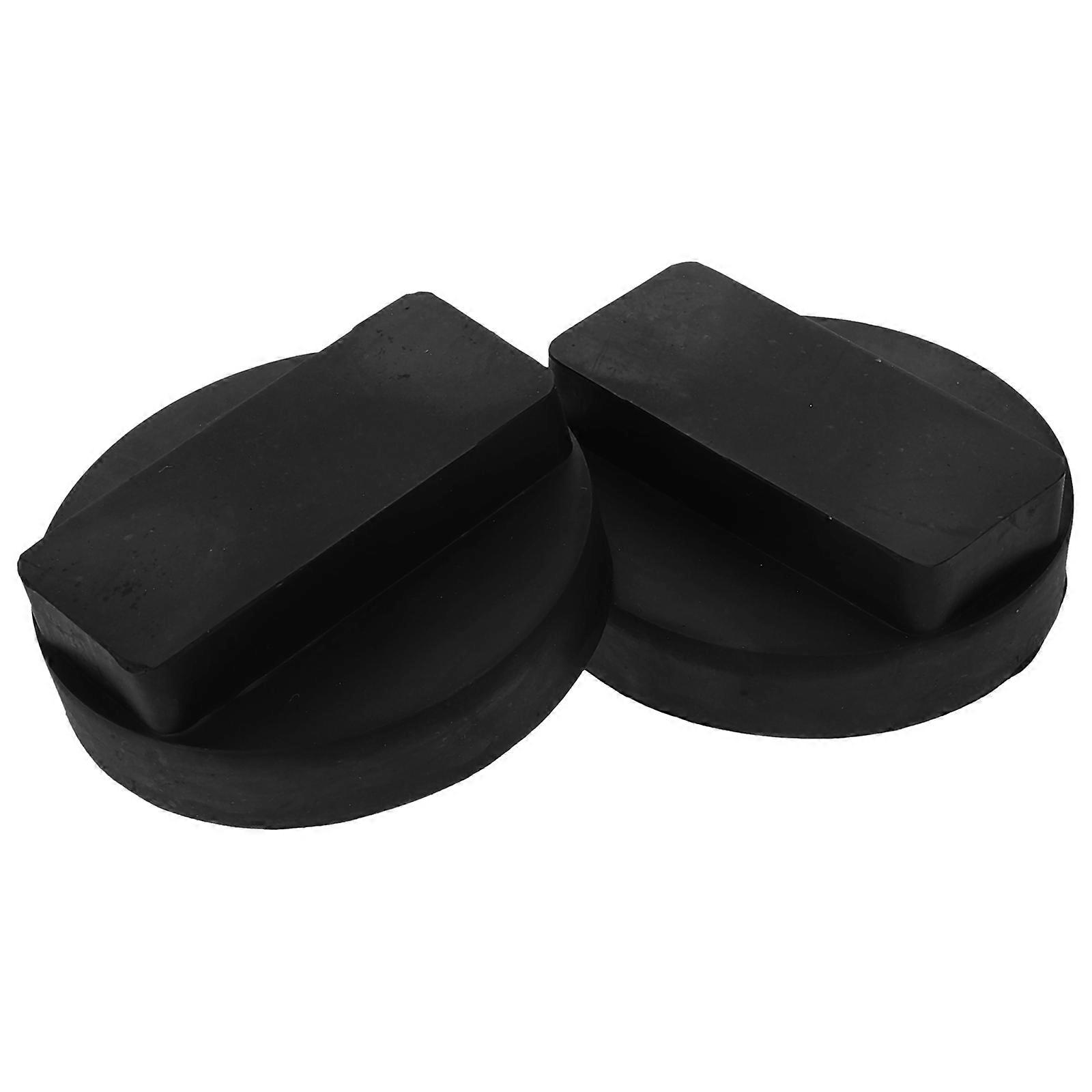 2pcs Jack Pads Jack Rubber Shock Absorber Blocks Support Block Jack Buffer Pads