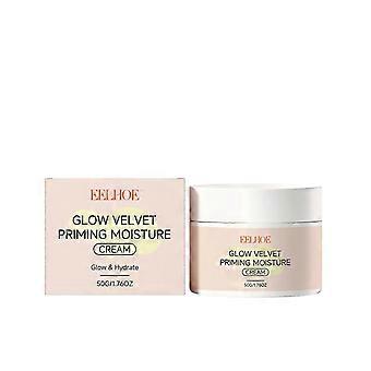 Baza pod makijaż Glow Velvet Primer Pore Blurring, nawilżająca baza pod makijaż dla promiennej, nieskazitelnej cery