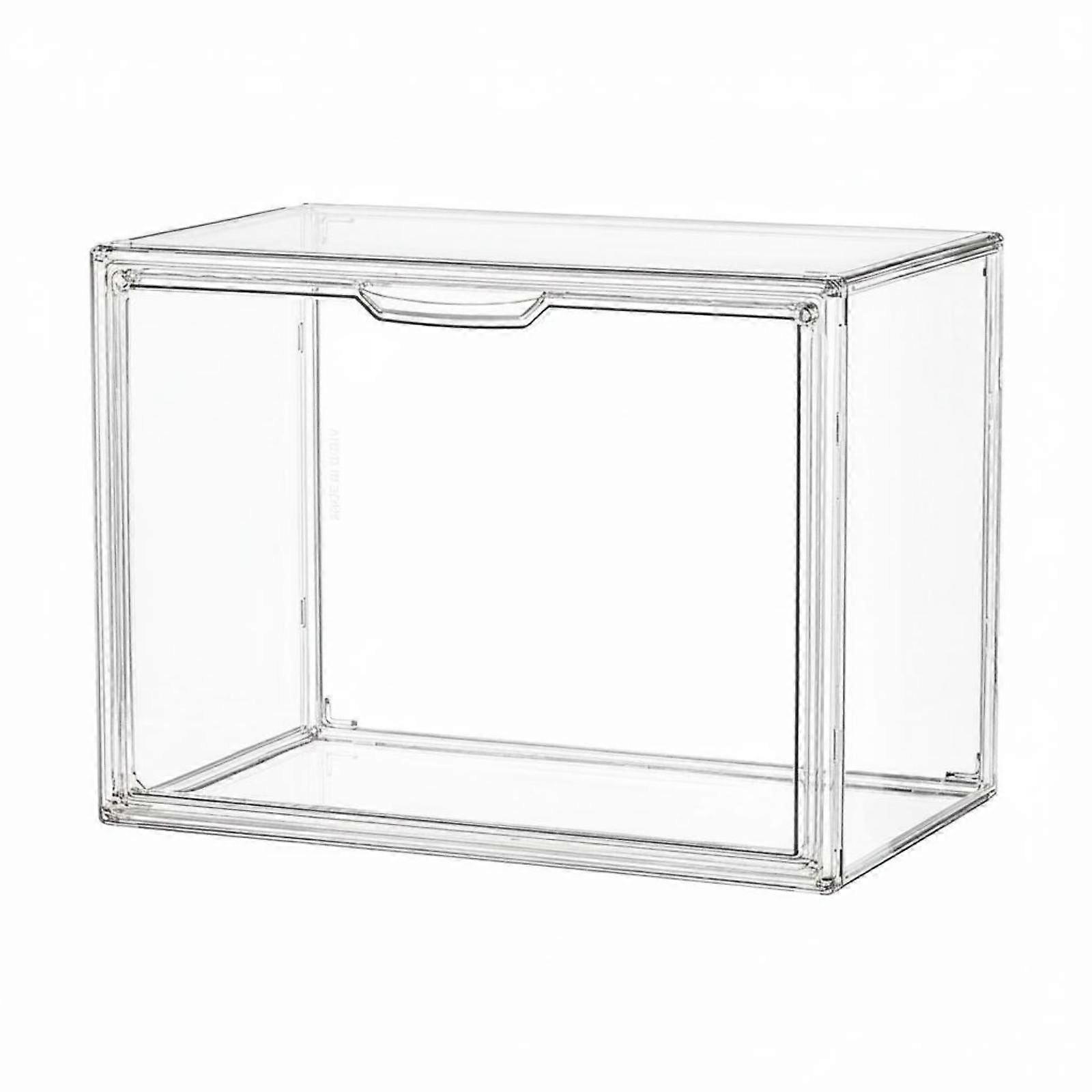 Stackable Display Case Sturdy Display Case Dustproof Stackable Acrylic Cabinet