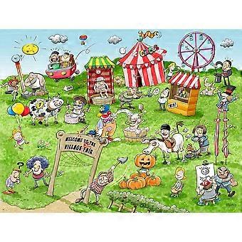 Chaos at the Village Fair Jigsaw Puzzles FBL-239