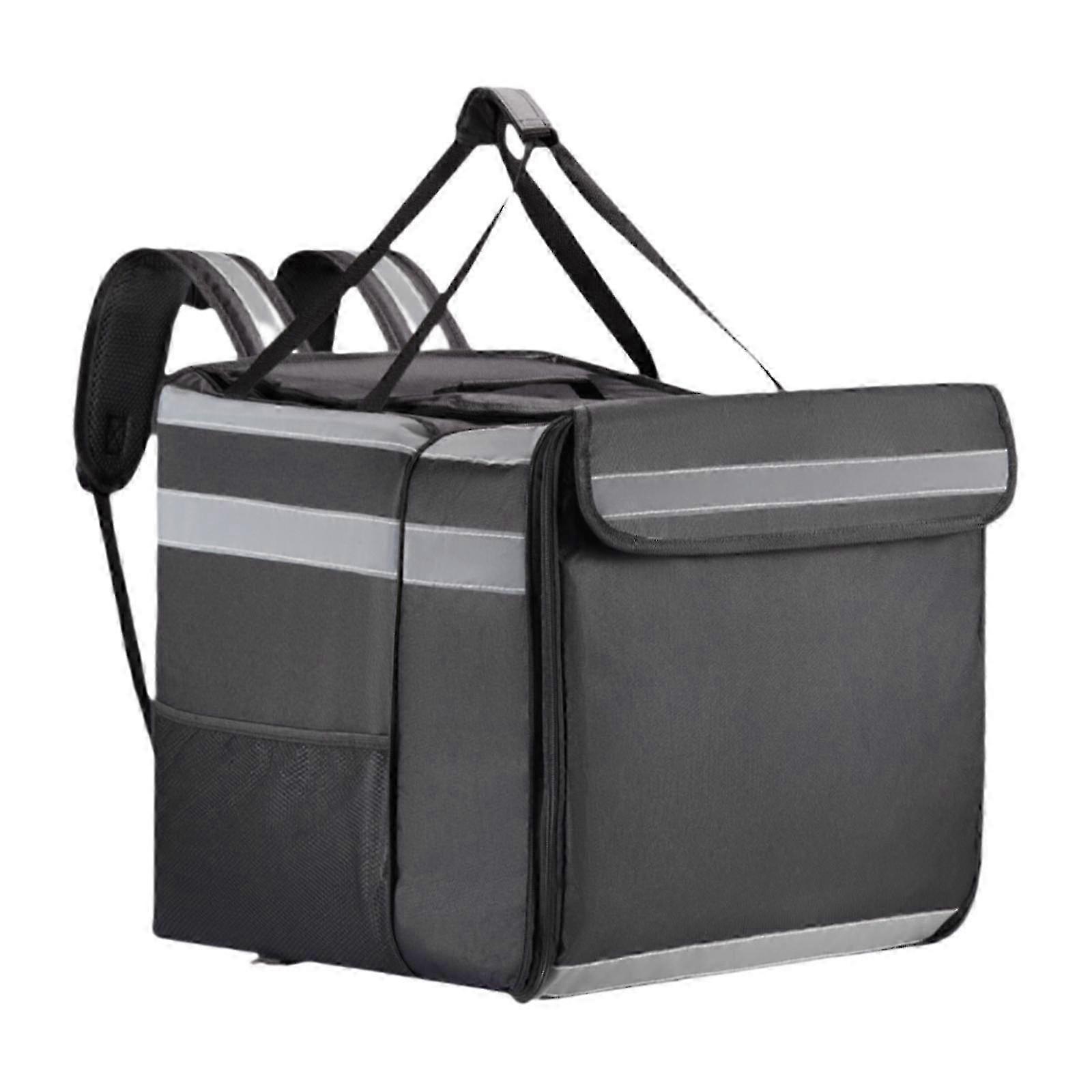 Pizza Delivery Backpack Delivery Bag Thick 2 Layer Expandable Pizza Backpack