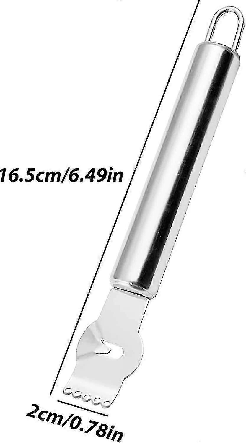 Peeler Sharpener Handheld Lemon Peeler Sharpener (silver) (2pcs)