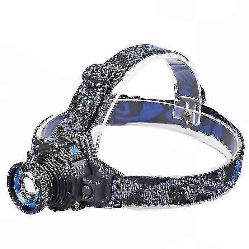 LED Headlamp Rechargeable, Powerful Frontal Light, Versatile Headlight & Flashlight