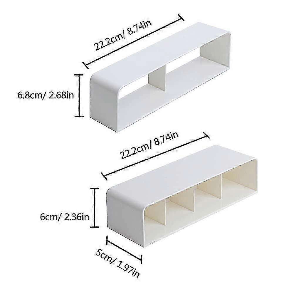 Adjustable Rustproof Umbrella Stand Holder 2pcs No Drill Wall Mounted for Indoor Home Use