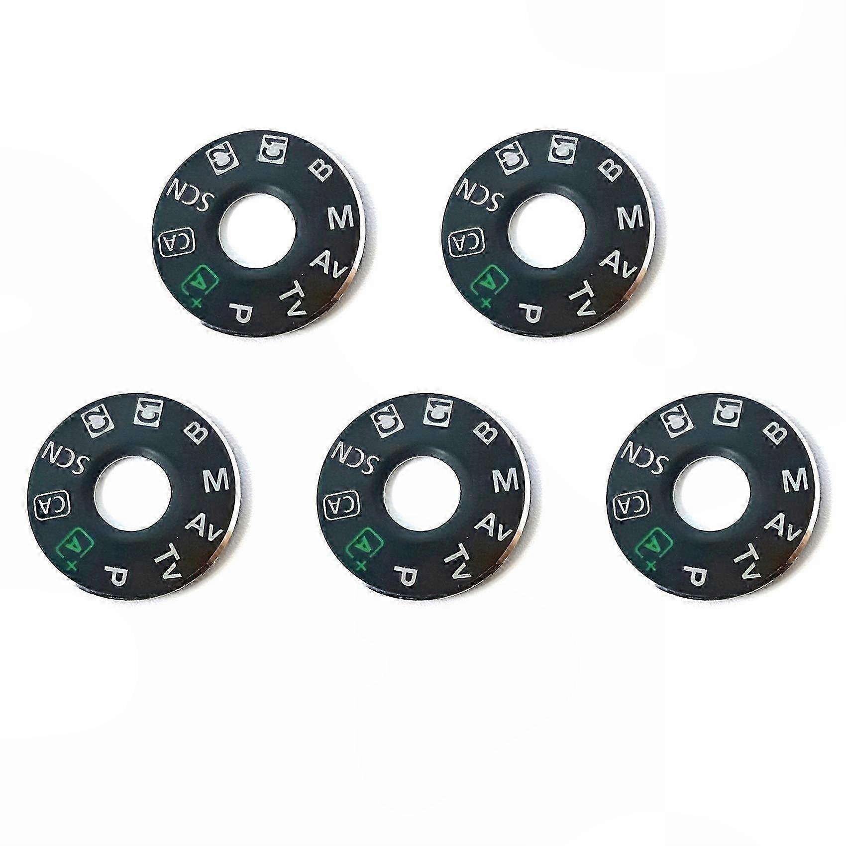 Function Dial Mode Interface Cap Button Repair Parts 5X Compatible with EOS 6D
