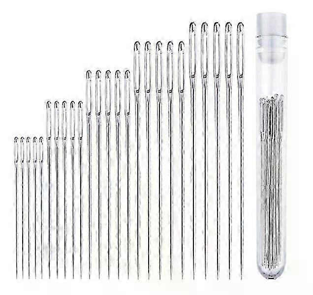 Large-eye sewing needles, various sizes, suitable compatible with handicraft projects