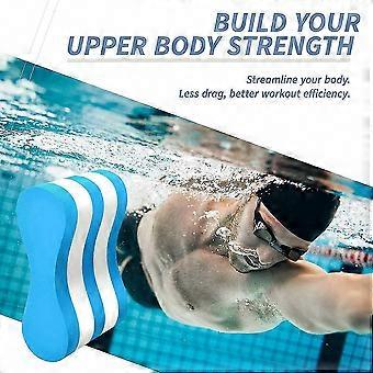 Legs and Hips Support Pull Buoy Leg Float - 2X Pool Training Aid for Adults, Kids & Beginners Swimming Stroke