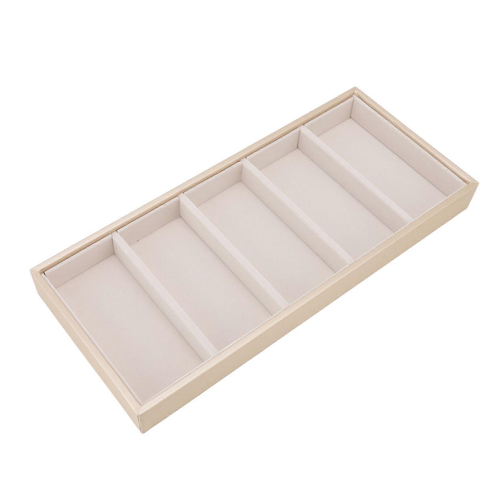 Versatile Stackable Velvet Eyewear Organizer