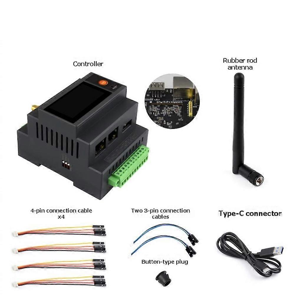 For Luckfox Lyra Programmable Logic Controller RK3506B Triple-Core ARM Cortex-A7 1.9inch LCD Screen PLC DevelopmentBoard