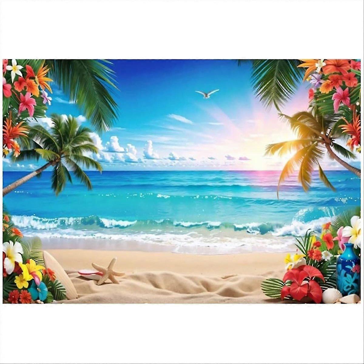 Photography Background 150x100CM Summer Beach Theme Backdrop