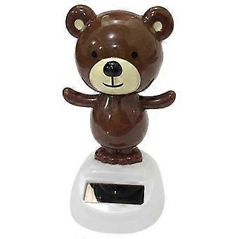 Sunlight-Activated Dancing Bear Toy