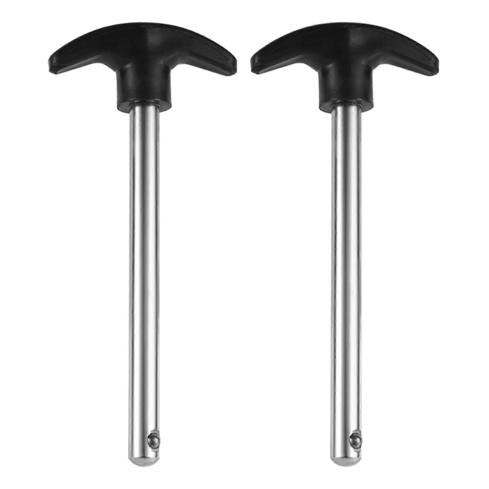 4pcs Weight Stack Pin, Tensile 3/8 Inch Diameter Locking Space Weight Lifting Machine Pins Weight Stack Replacement Pin