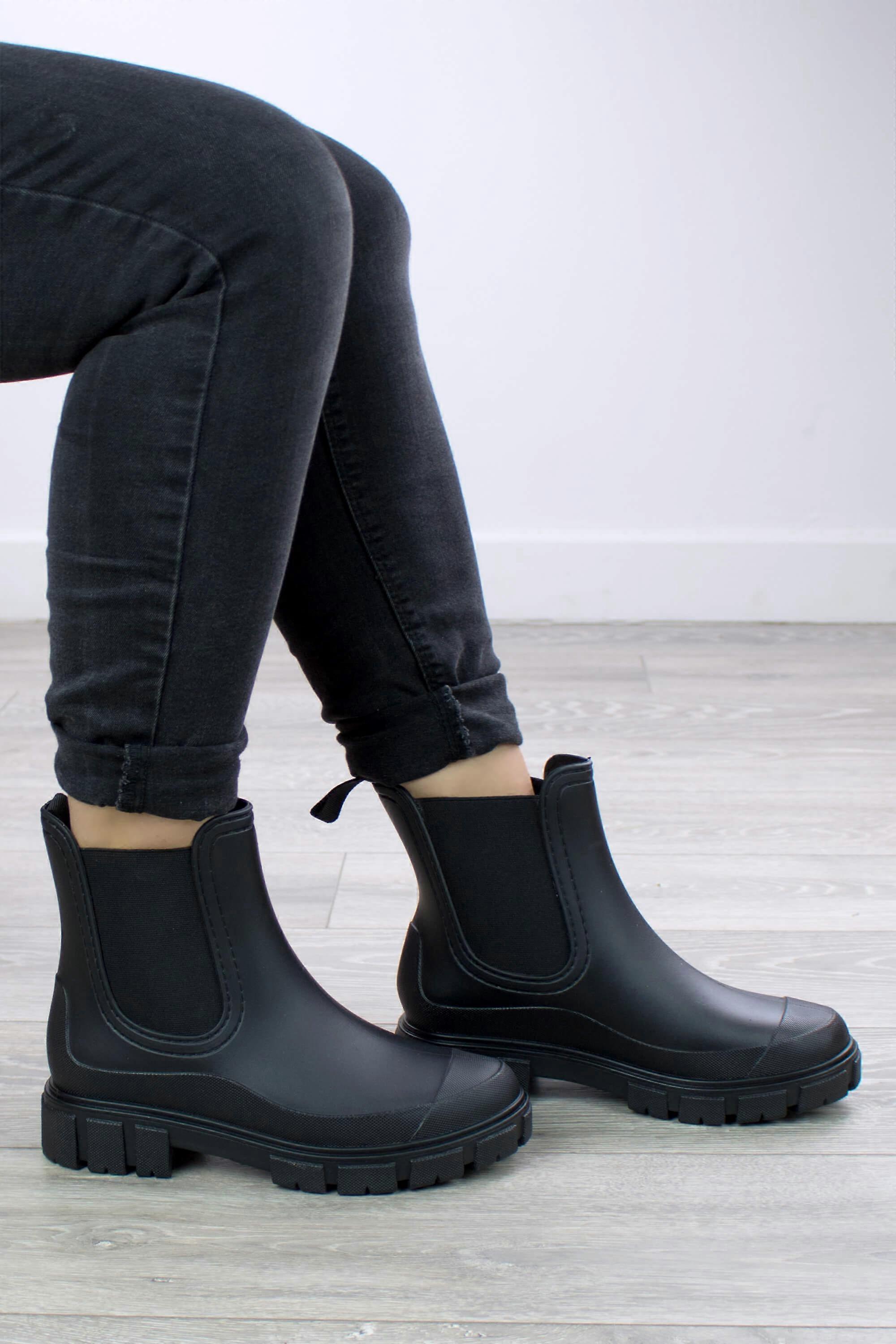 Wellingtons Wellies Ankle Chelsea Boots