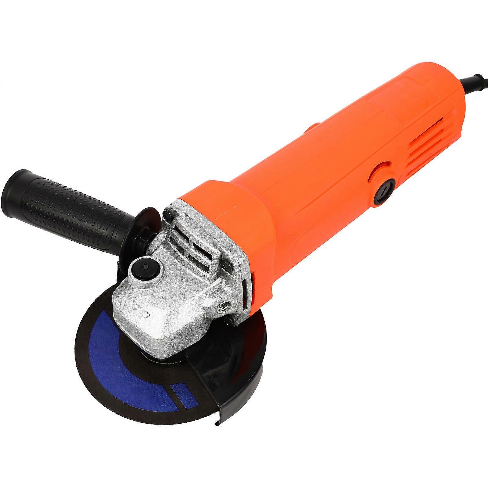 Electric Angle Grinder Tool for Grinding Use with Orange