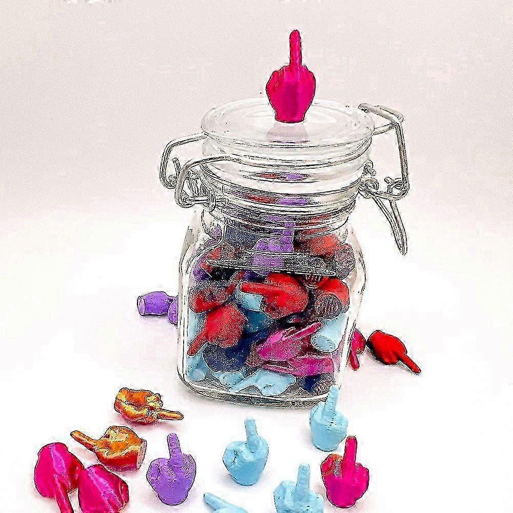 Funny Middle Finger Jar Gag Gift