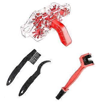 Cycling Chain Cleaner Tool Set Steering Wheel Clean Wash Tool Bicycle Chain Cleaning Cleaning Brush top quality
