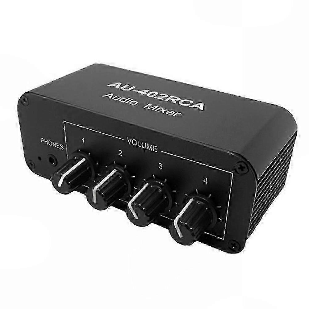 Compact 4-Input Passive Mixer with Reverb