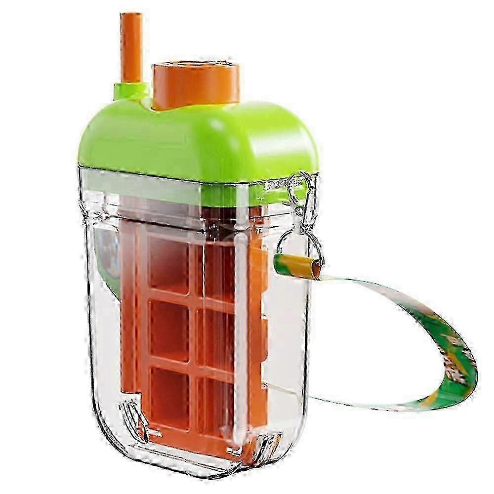 PET ABS Ice Mug With Built In Rope