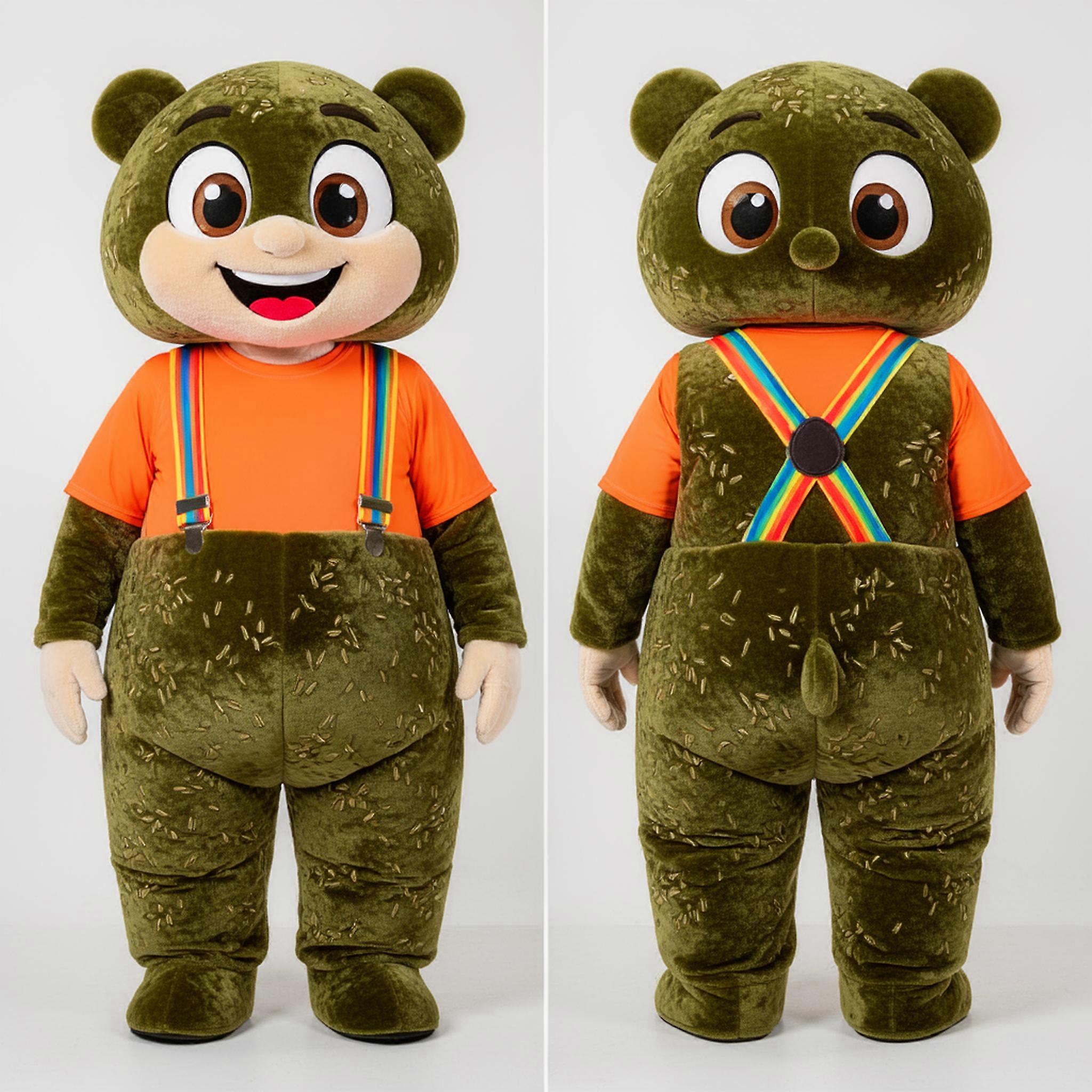MASTICOT Olive Green Padded Fried Rice Mascot