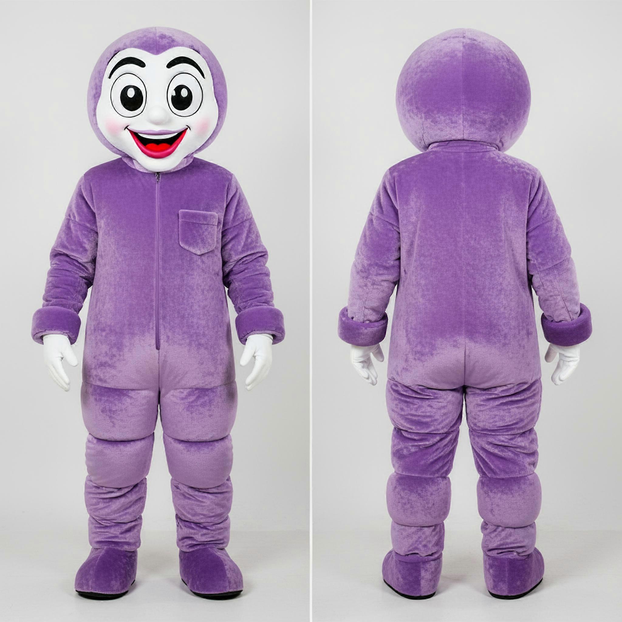 MASTICOT Lavender Plush Mime Mascot