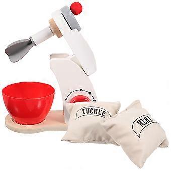 Wooden Kitchen Blender Toys for Kids Playing Realistic Details