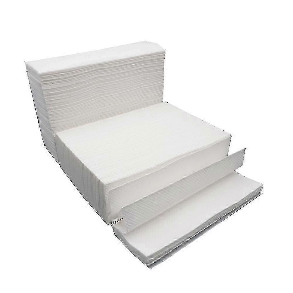 White Thickened Wood Pulp Paper Towel